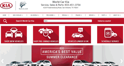 Desktop Screenshot of kiaworldcar.com